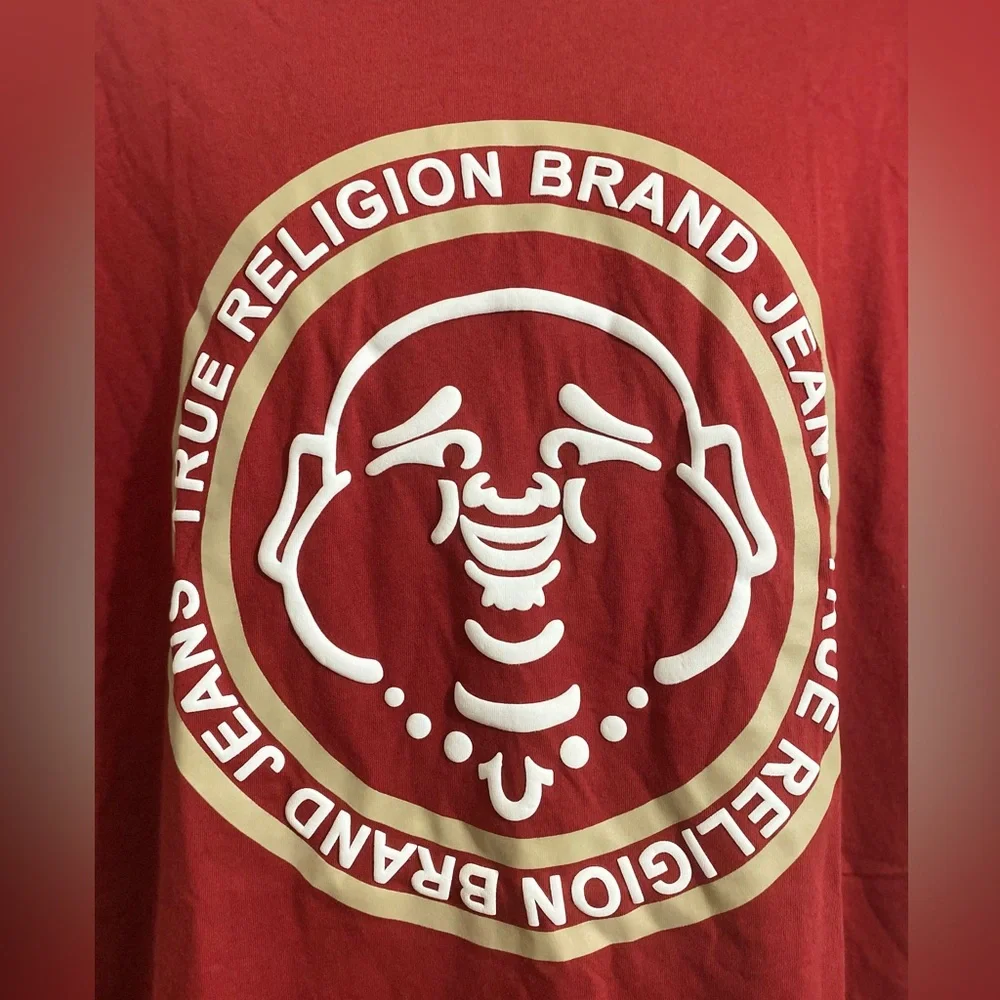True Religion Buddha Face t-shirt
